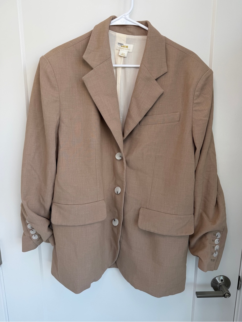 Anthropologie Maeve Oversized Blazer
